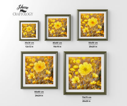 Wildflower Light Glow - Time Limited Exclusive Diamond Painting Kit