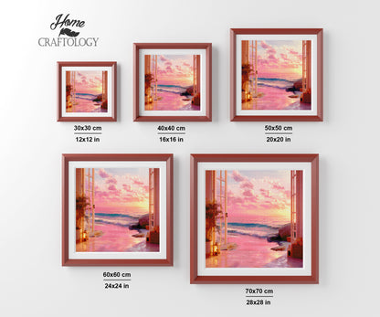 Pink Sky Paradise - Time Limited Exclusive Diamond Painting Kit