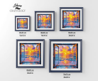 Sunlit Horizon - Time Limited Exclusive Diamond Painting Kit