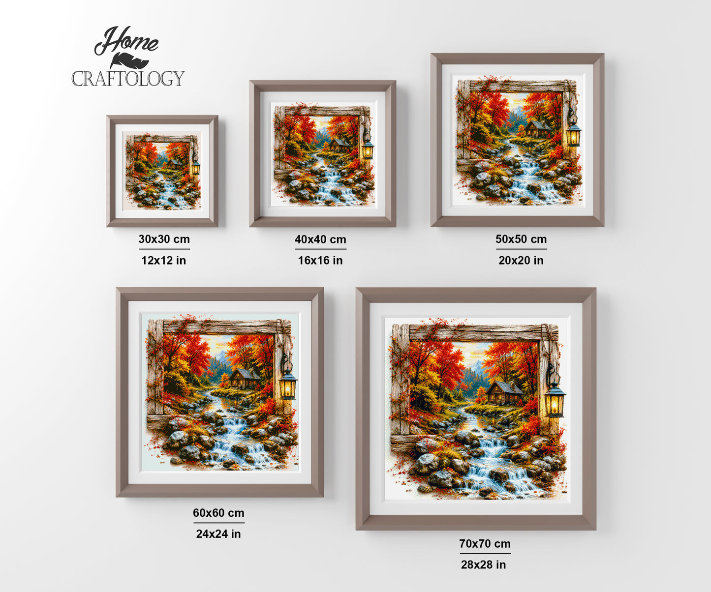 Autumn Lantern Retreat - Time Limited Exclusive Diamond Painting Kit