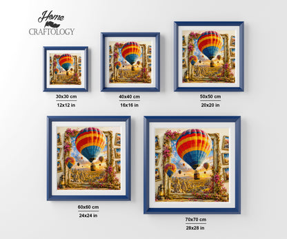 Balloon Valley Escape - Time Limited Exclusive Diamond Painting Kit