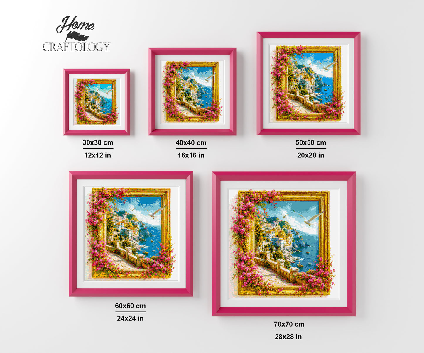 Mediterranean Village - Time Limited Exclusive Diamond Painting Kit