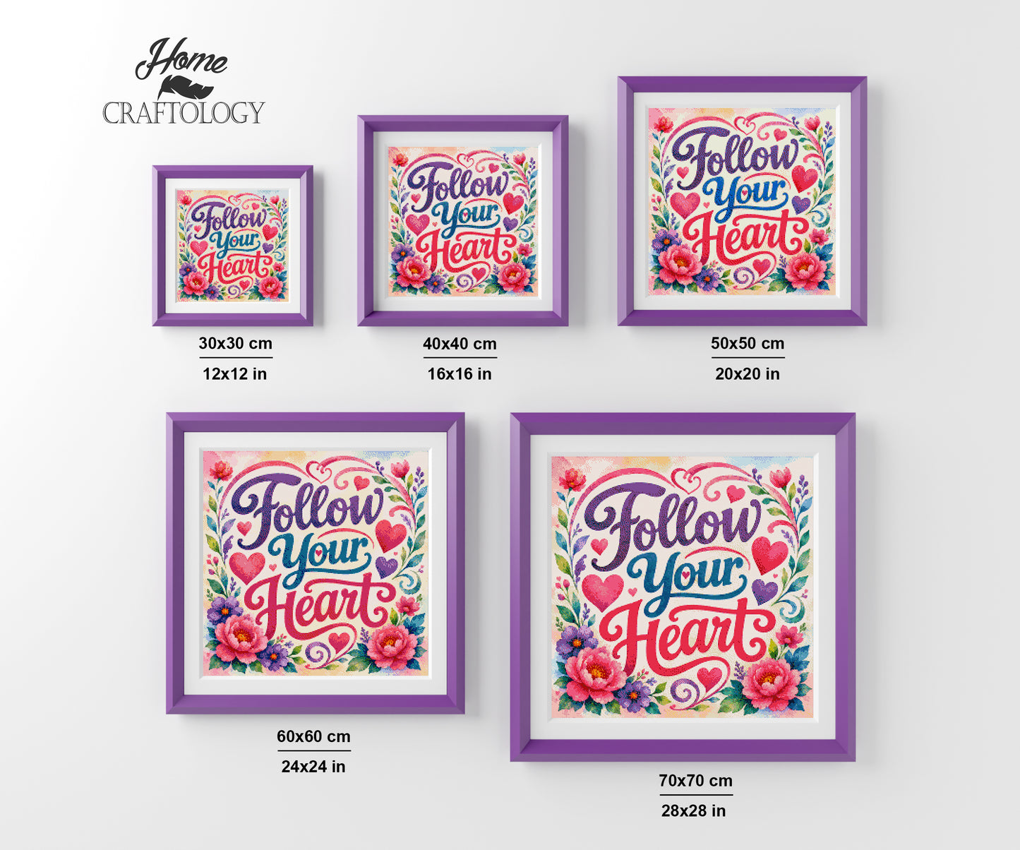 Follow Your Heart - Time Limited Exclusive Diamond Painting Kit
