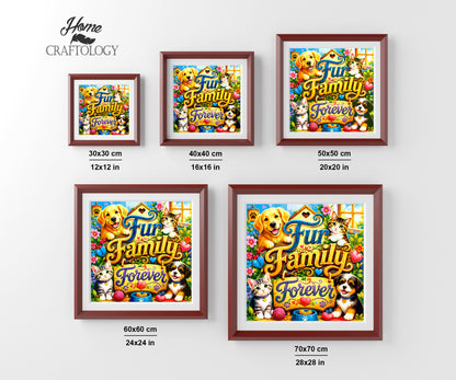 Fur Family Forever - Time Limited Exclusive Diamond Painting Kit