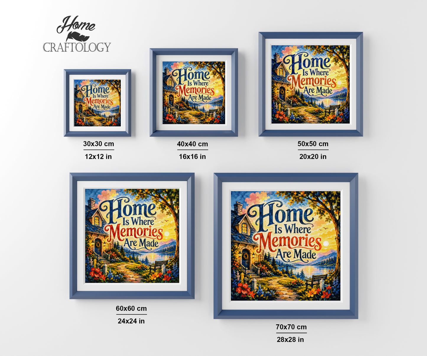 Home Is Where Memories Are Made - Time Limited Exclusive Diamond Painting Kit