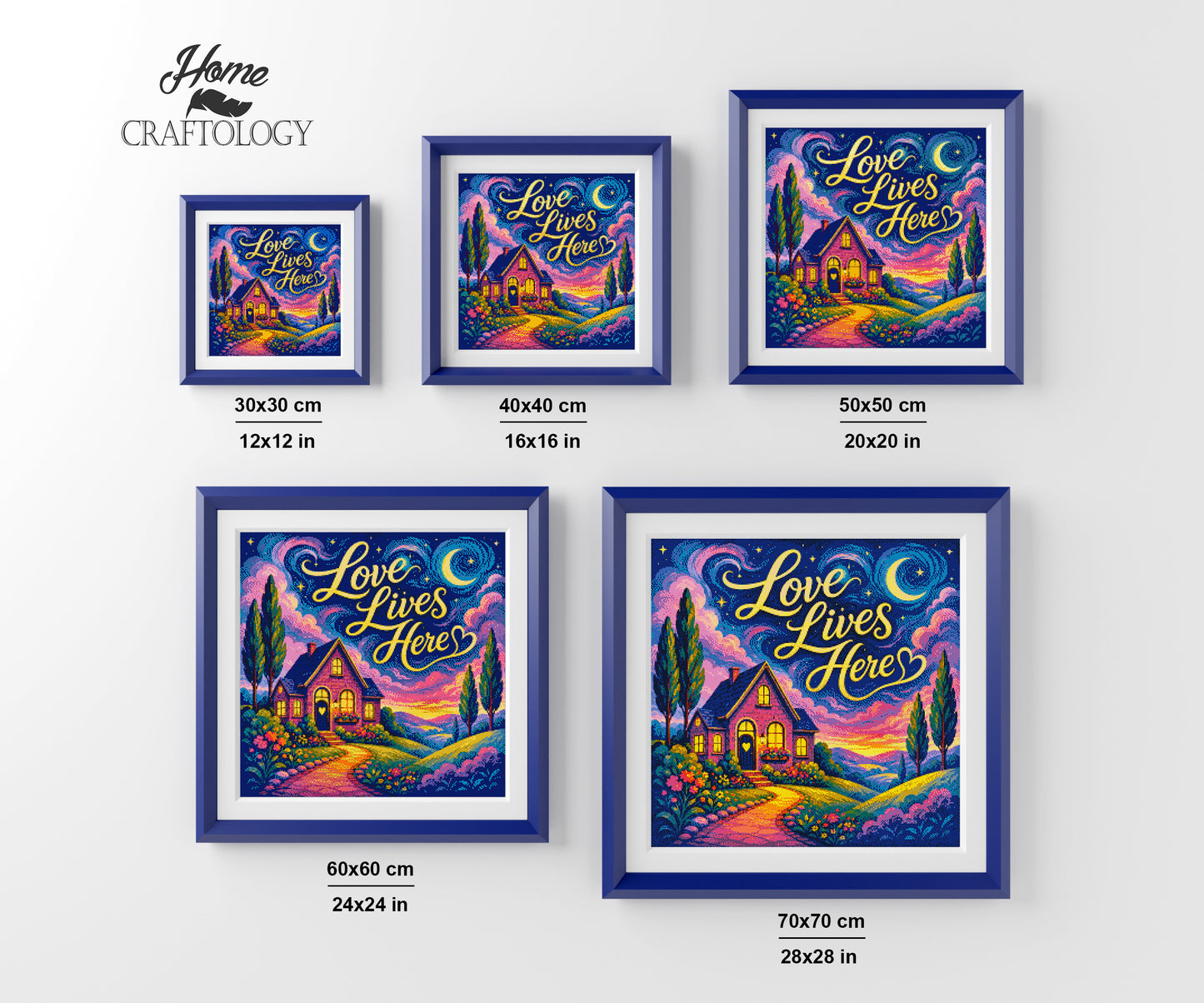 Love Lives Here - Time Limited Exclusive Diamond Painting Kit