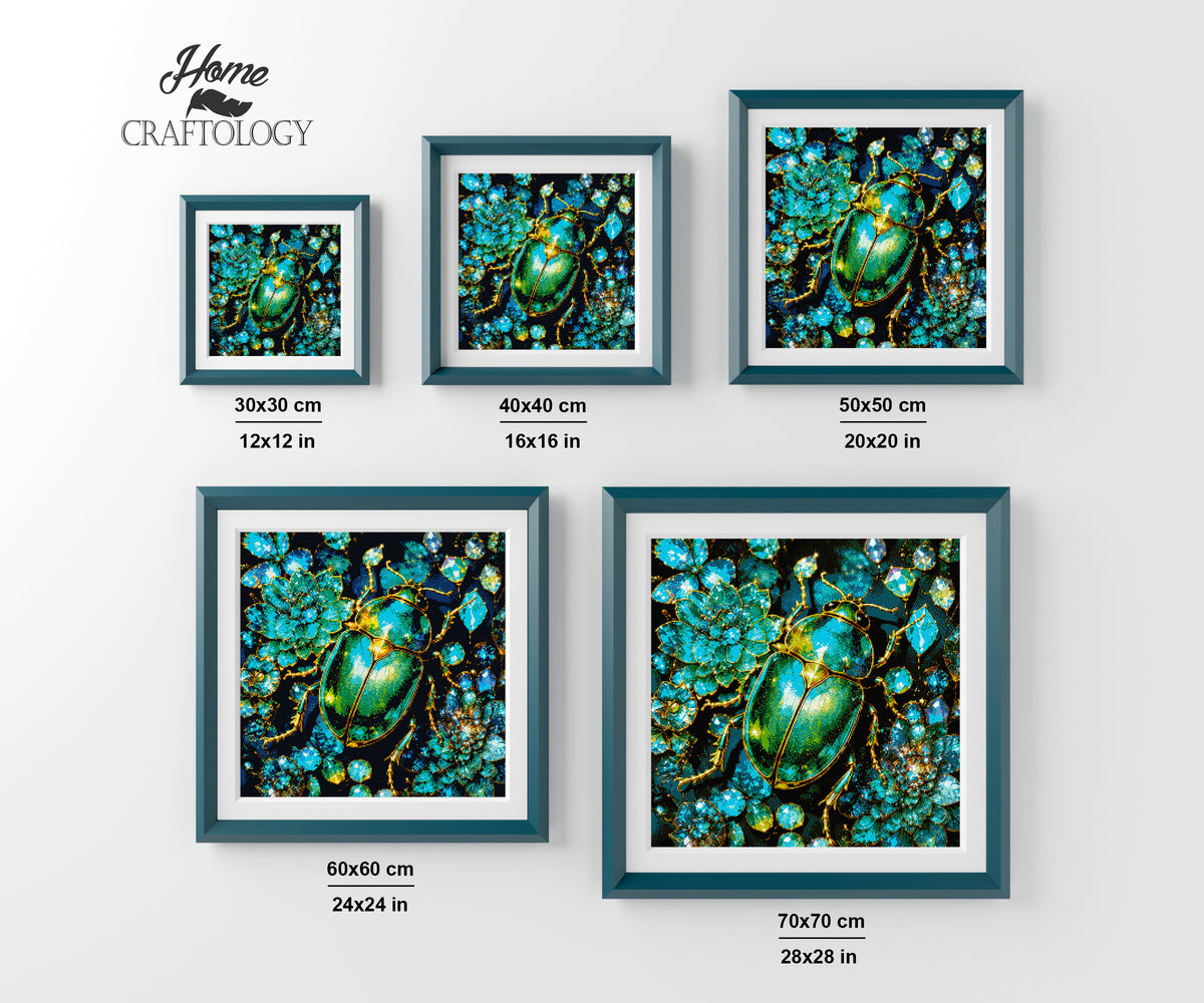 Emerald Beetle - Time Limited Exclusive Diamond Painting Kit