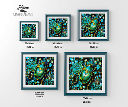 Emerald Beetle - Time Limited Exclusive Diamond Painting Kit