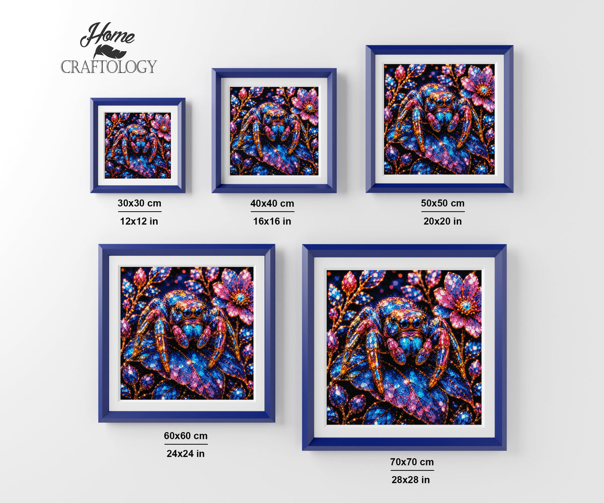 Enchanted Jumping Spider - Time Limited Exclusive Diamond Painting Kit