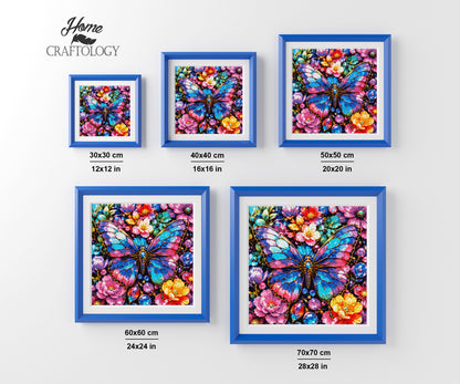Rainbow Jewel Butterfly - Time Limited Exclusive Diamond Painting Kit