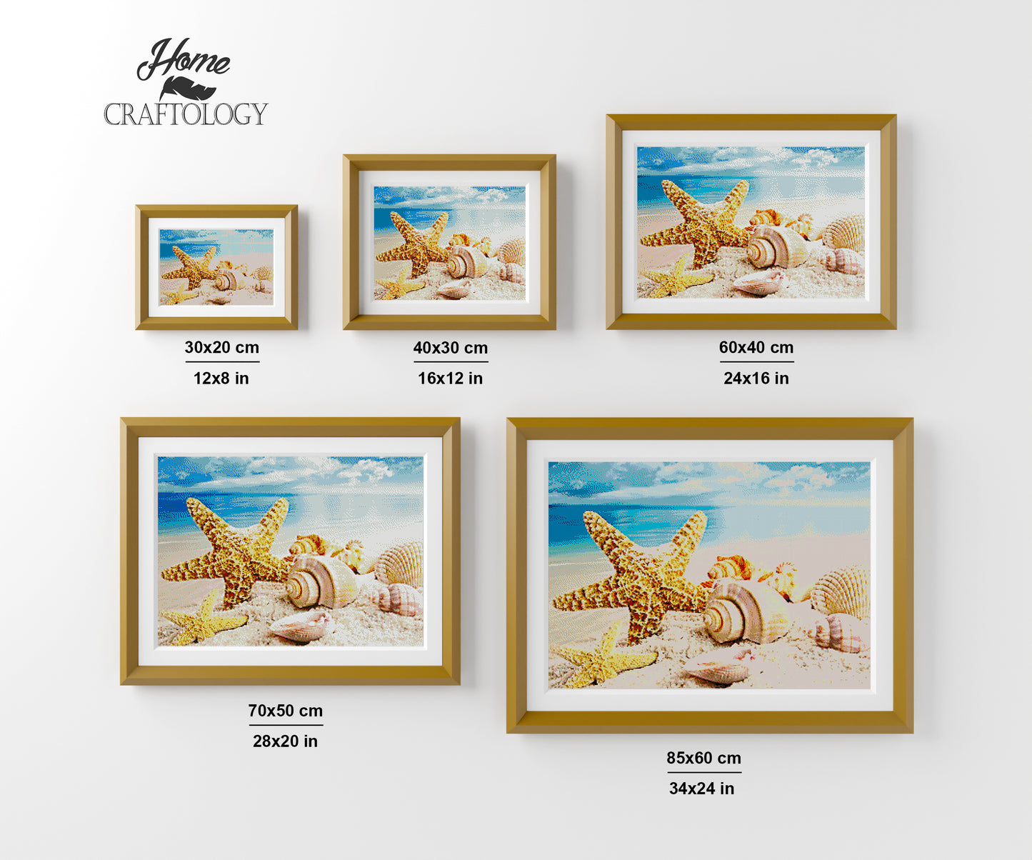 The Beach - Premium Diamond Painting Kit