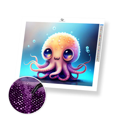 Baby Octopus - Premium Diamond Painting Kit