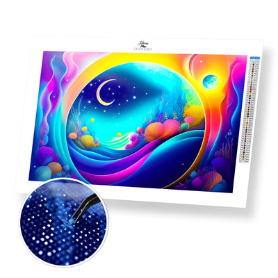 Colorful Seabed - Premium Diamond Painting Kit