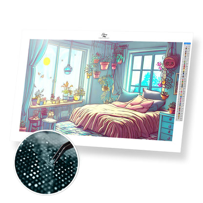 Bedroom - Premium Diamond Painting Kit