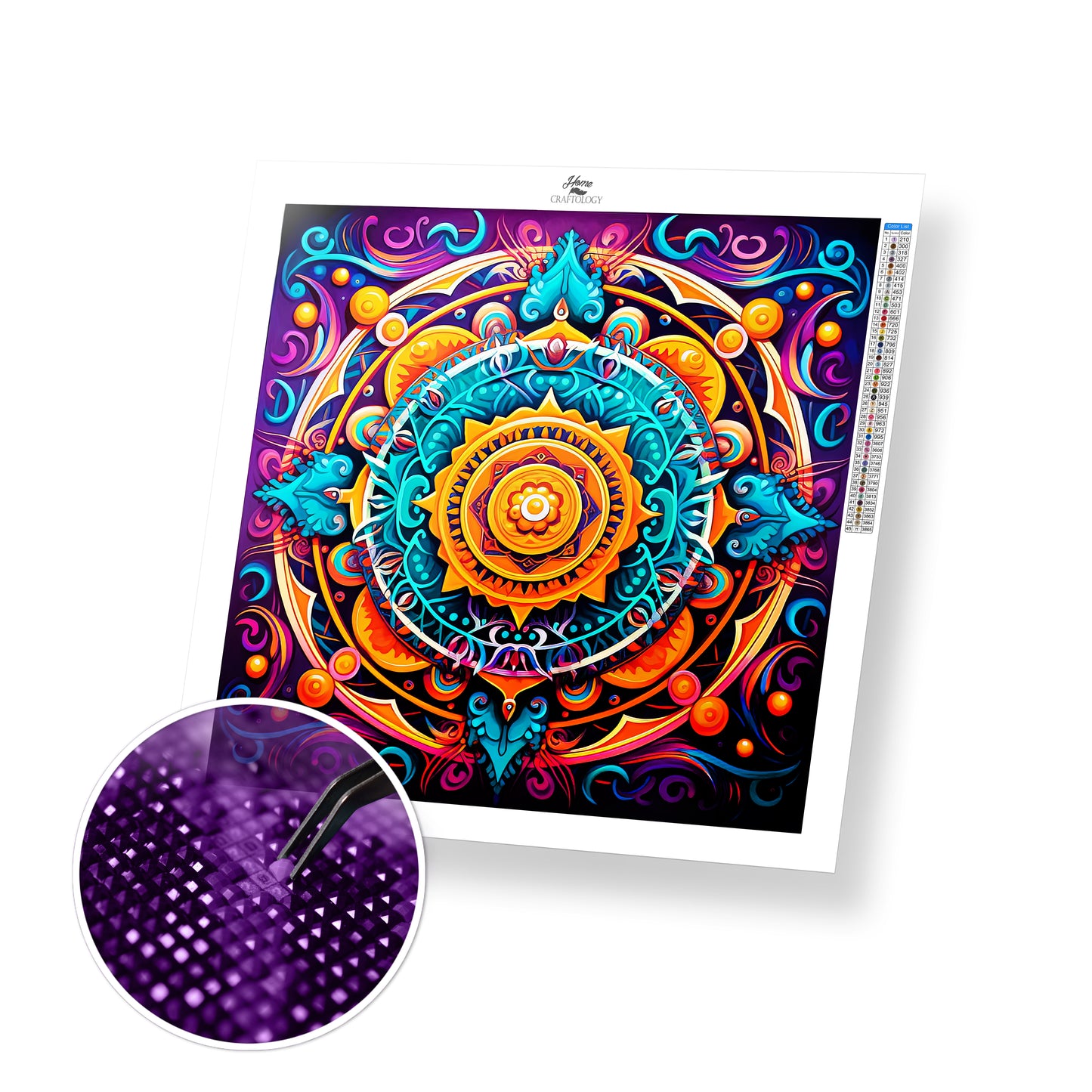 Magical Mandala - Exclusive Premium Diamond Painting Kit