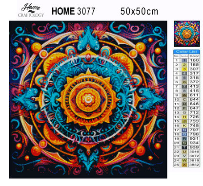 Magical Mandala - Exclusive Premium Diamond Painting Kit