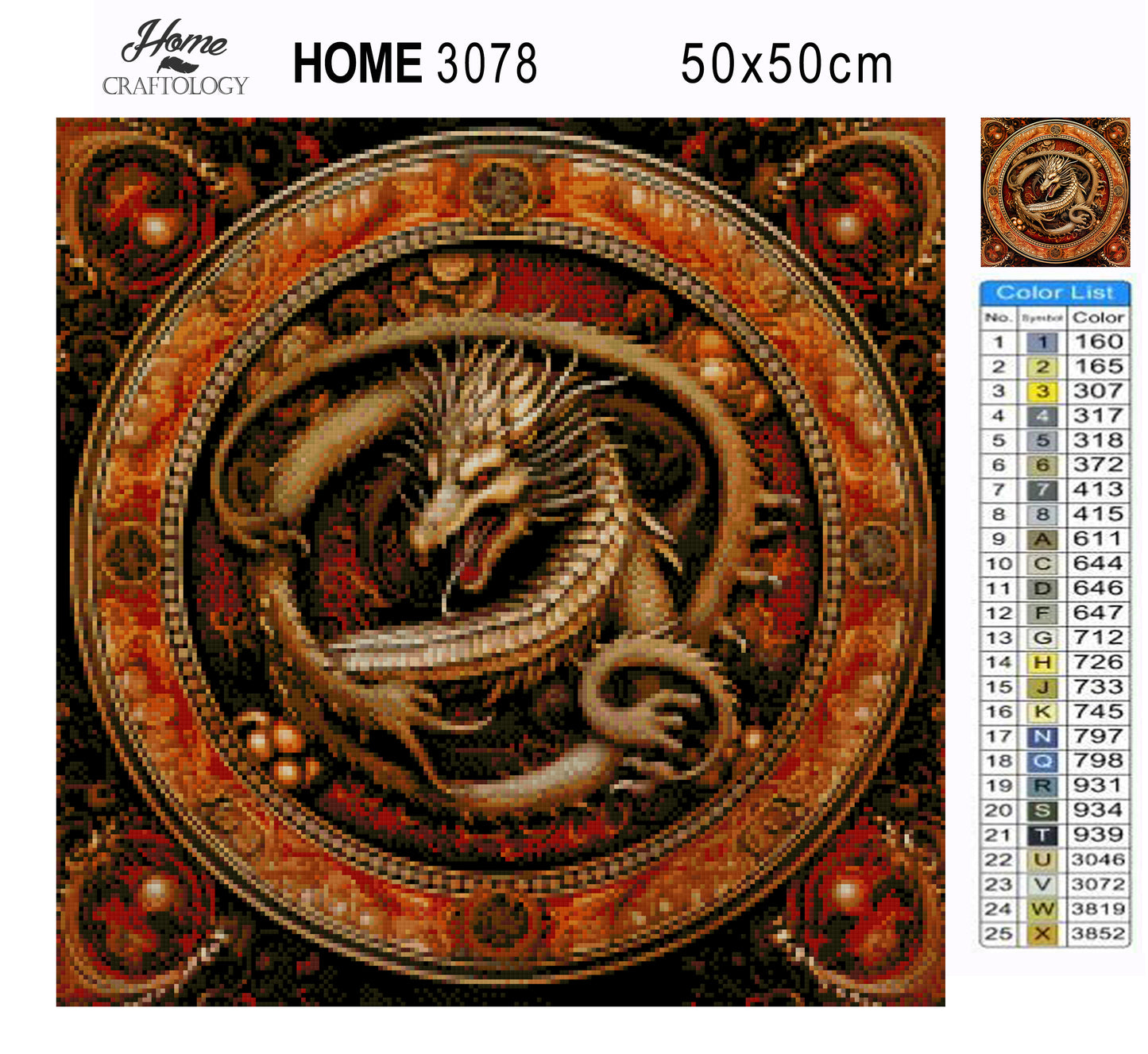 Magnificent Dragon - Exclusive Premium Diamond Painting Kit