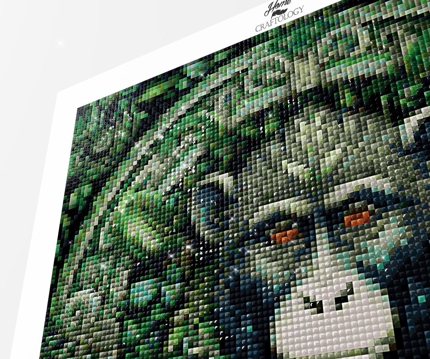 Monkey Forest Mandala - Premium Diamond Painting Kit
