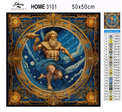 Powerful God - Premium Diamond Painting Kit