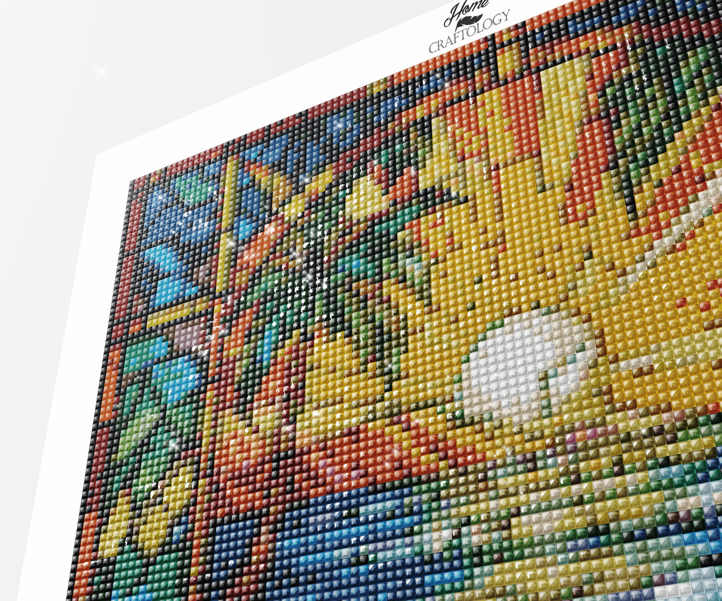 Stained Glass Beach - Exclusive Premium Diamond Painting Kit