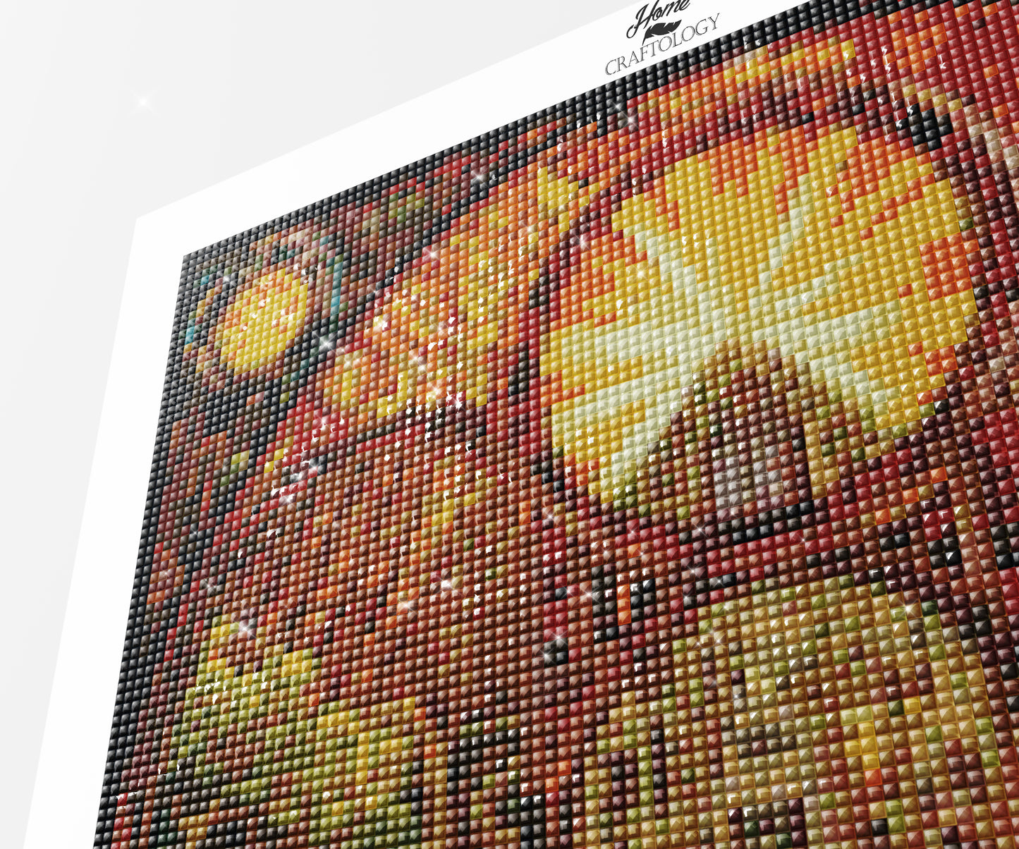 Stained Glass City - Exclusive Premium Diamond Painting Kit