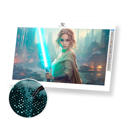 Defender of the Galactic Republic - Exclusive Premium Diamond Painting Kit