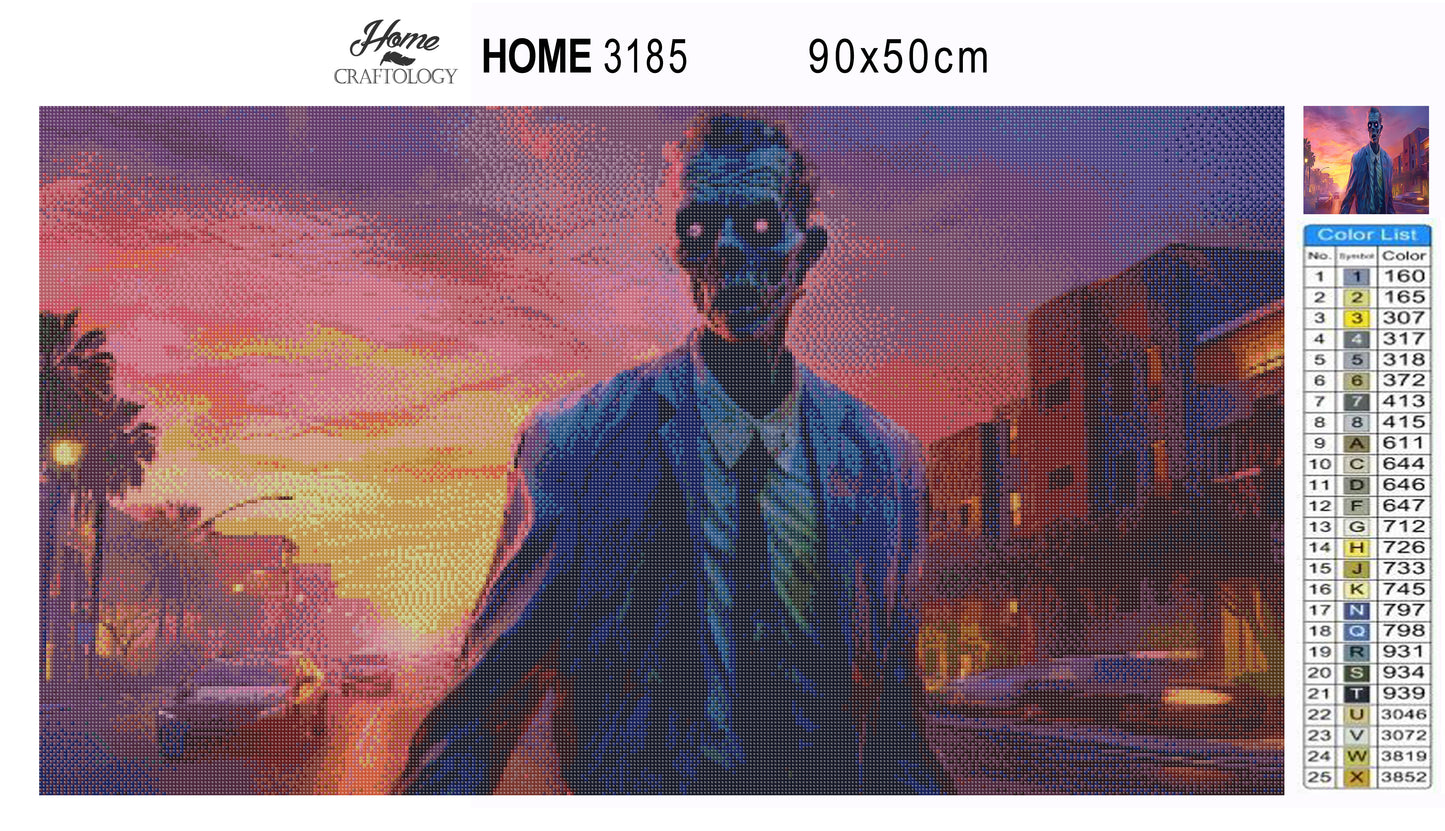 Zombie - Exclusive Premium Diamond Painting Kit