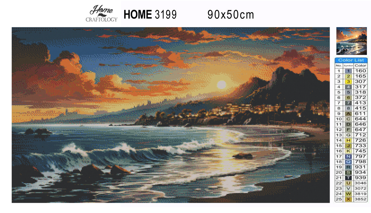 Ocean City - Exclusive Premium Diamond Painting Kit