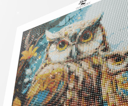 Owl Family - Exclusive Premium Diamond Painting Kit