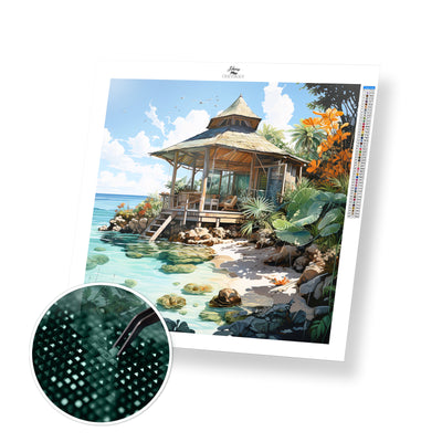 Beach Cabana - Premium Diamond Painting Kit
