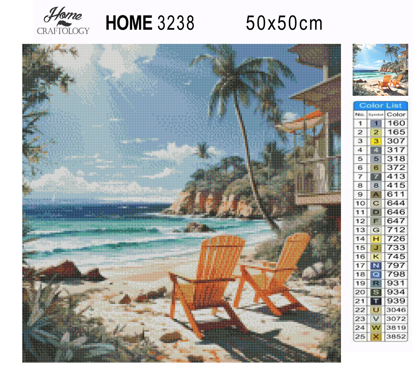 Best Beach View - Exclusive Premium Diamond Painting Kit