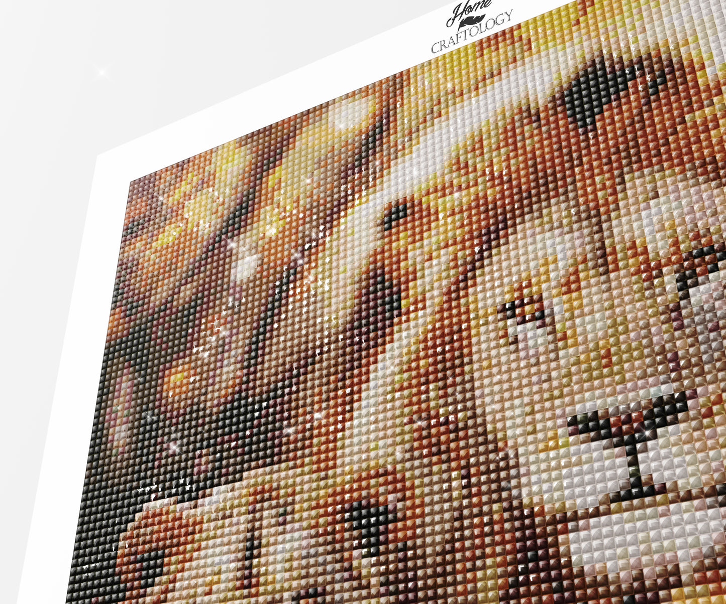 Lion Family - Exclusive Premium Diamond Painting Kit