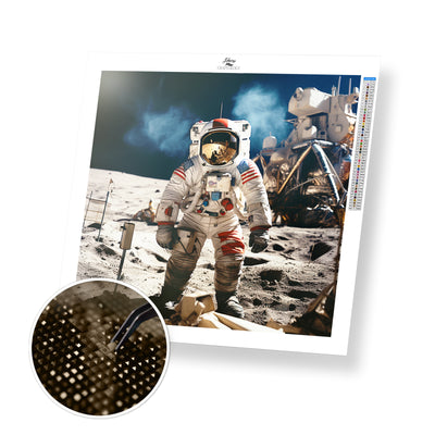 American Astronaut - Premium Diamond Painting Kit