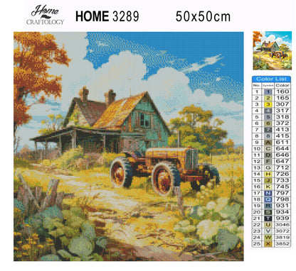 Farm House - Exclusive Premium Diamond Painting Kit