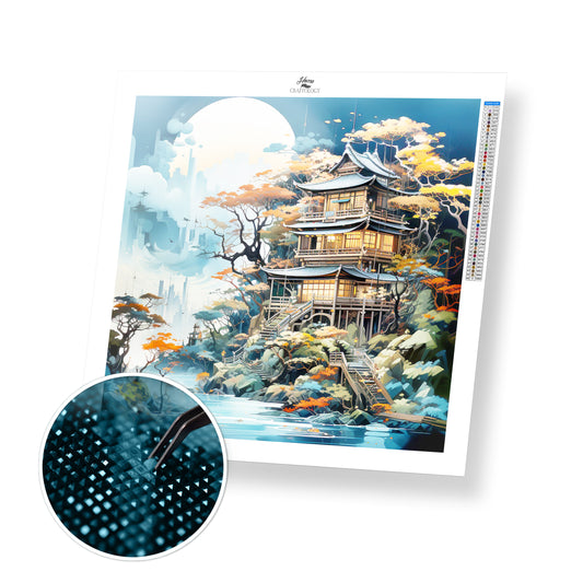 House in Japan - Exclusive Premium Diamond Painting Kit