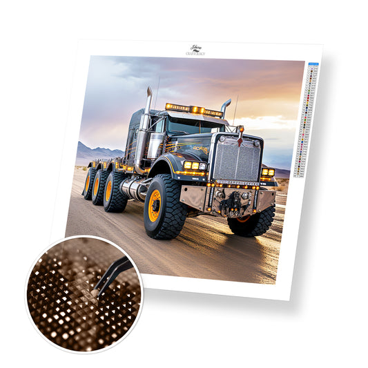 Coolest Truck - Exclusive Premium Diamond Painting Kit