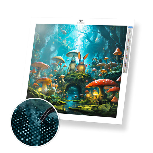 Spooky Forest - Exclusive Premium Diamond Painting Kit