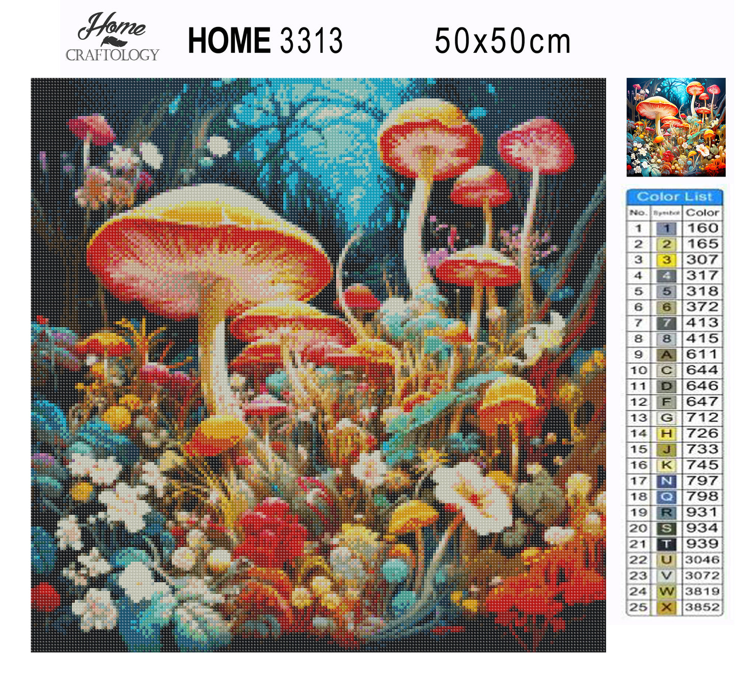 Wonderland - Exclusive Premium Diamond Painting Kit