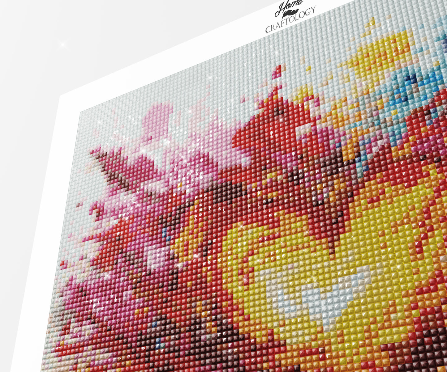 Heart with Splash of Paint - Exclusive Premium Diamond Painting Kit