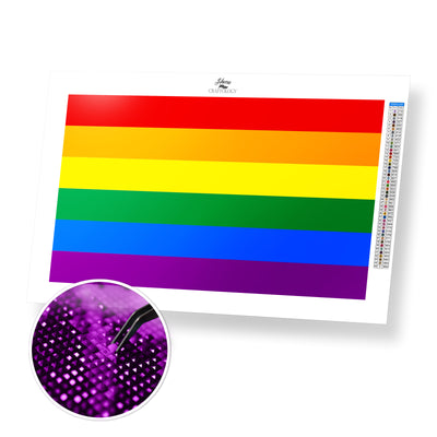 New! Pride Flag - Premium Diamond Painting Kit