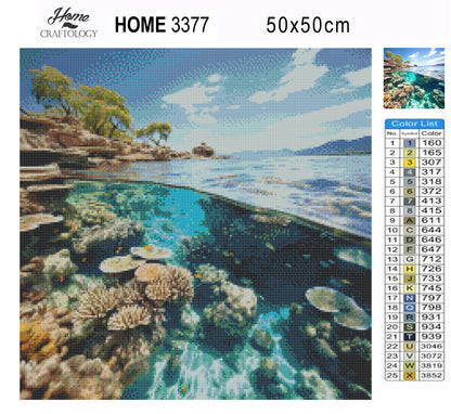 Great Barrier Reef Underwater - Exclusive Premium Diamond Painting Kit