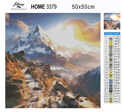 Mount Everest - Premium Diamond Painting Kit