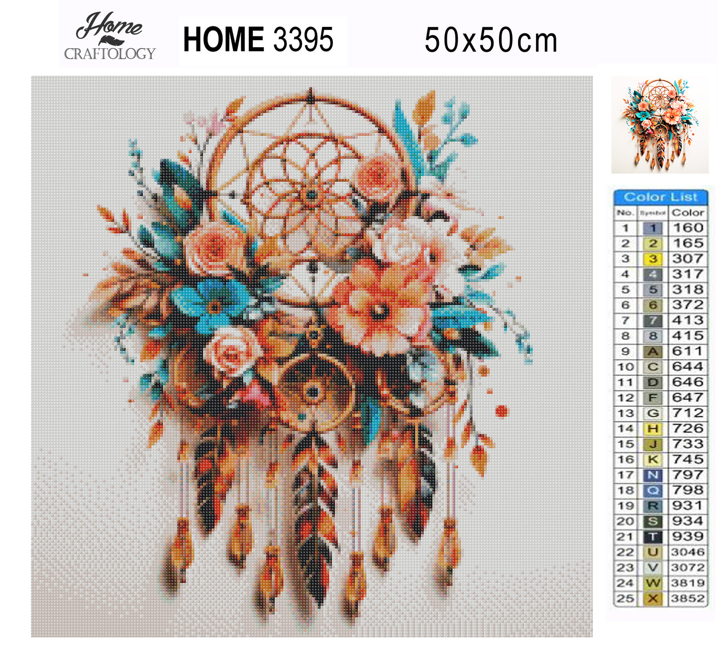 Boho Dreamcatcher - Exclusive Premium Diamond Painting Kit