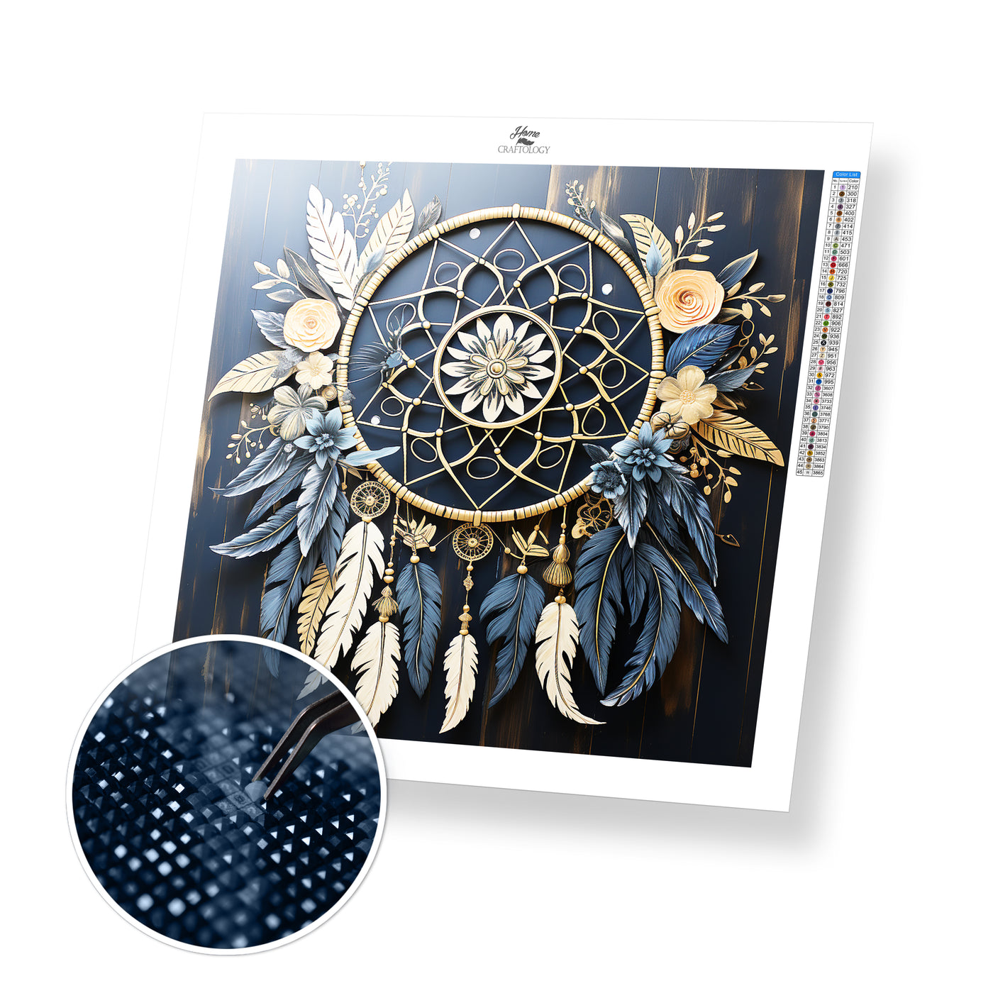 New! Bridal Dreamcatcher - Premium Diamond Painting Kit