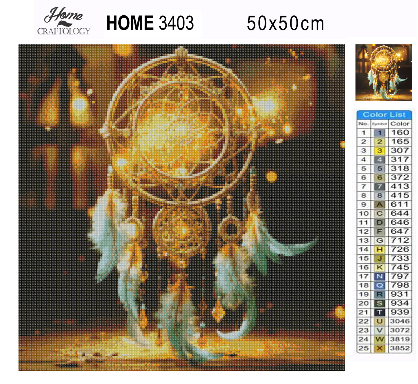 Sparkling Dreamcatcher - Exclusive Premium Diamond Painting Kit