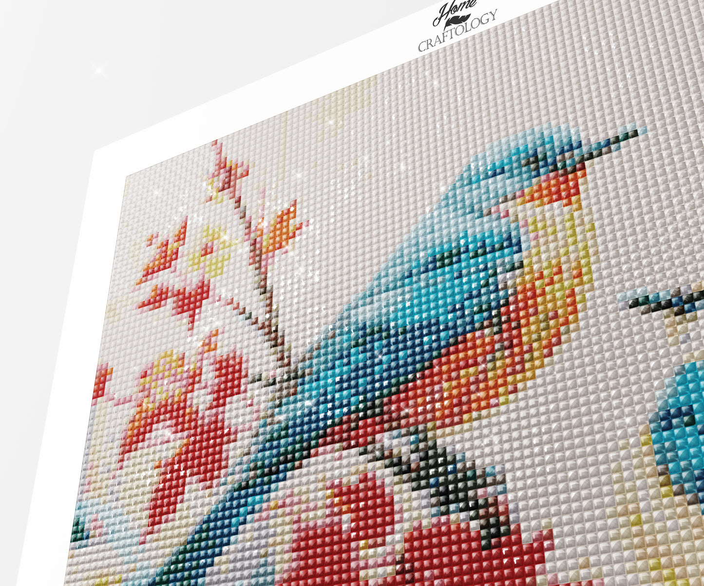 Birds in Autumn - Exclusive Premium Diamond Painting Kit