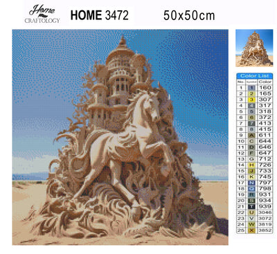 New! Desert Sand Art - Premium Diamond Painting Kit