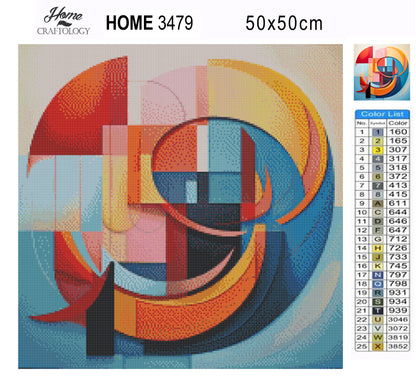 Different Shapes - Exclusive Premium Diamond Painting Kit