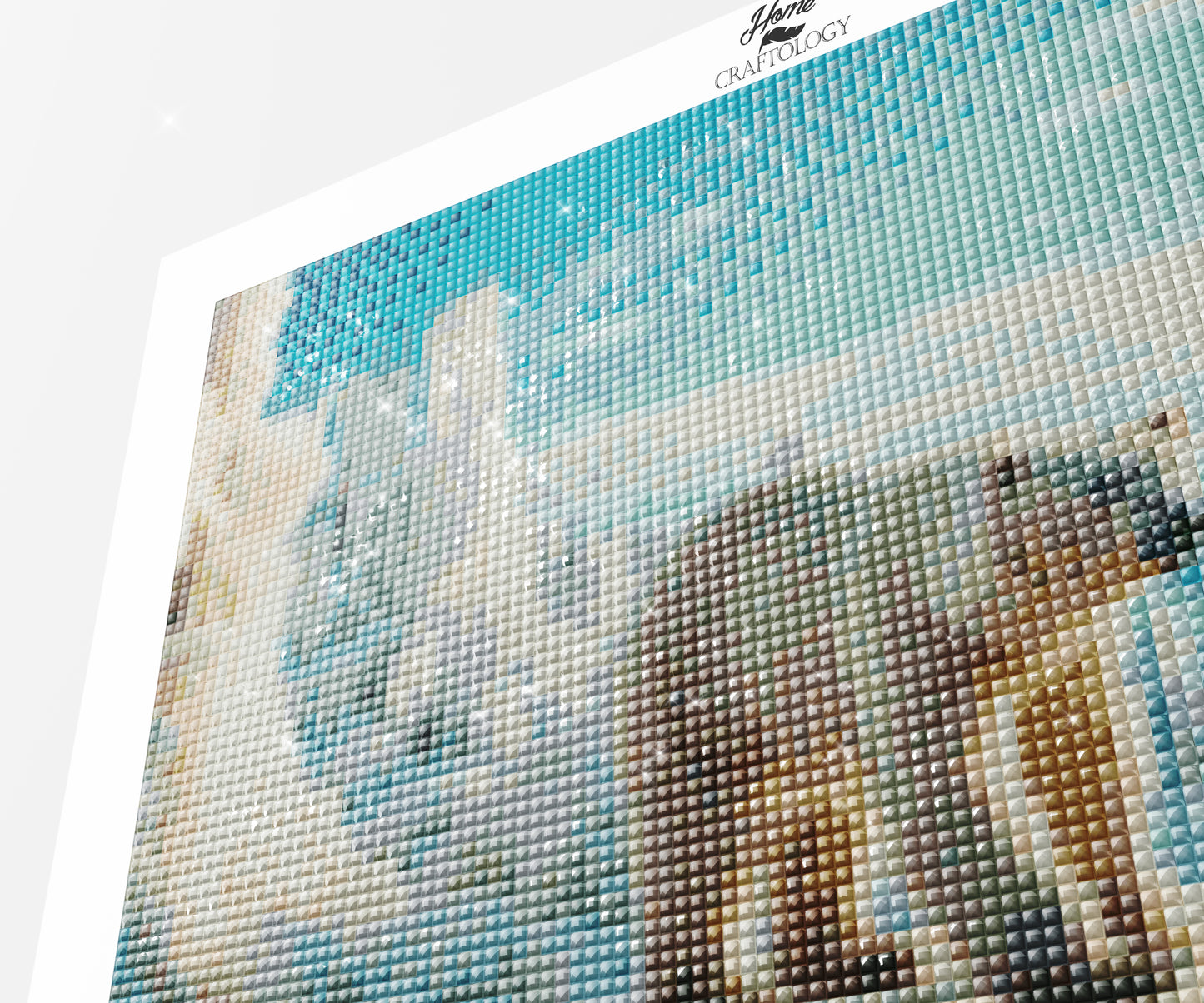 Polar Bear Reflection - Exclusive Premium Diamond Painting Kit