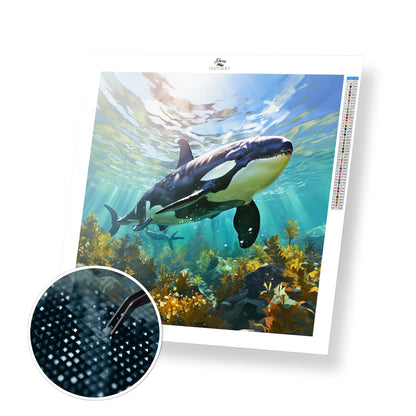 Adult Orca - Exclusive Premium Diamond Painting Kit